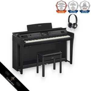 YAMAHA CVP-905B Electronic Digital Piano Clavinova CVP905 B Blackwood Style JP
