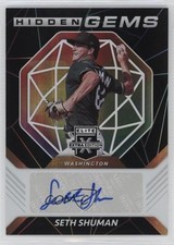 2021 Panini Elite Extra Edition Hidden Gems Black Seth Shuman #HG-SH Auto 0xq4