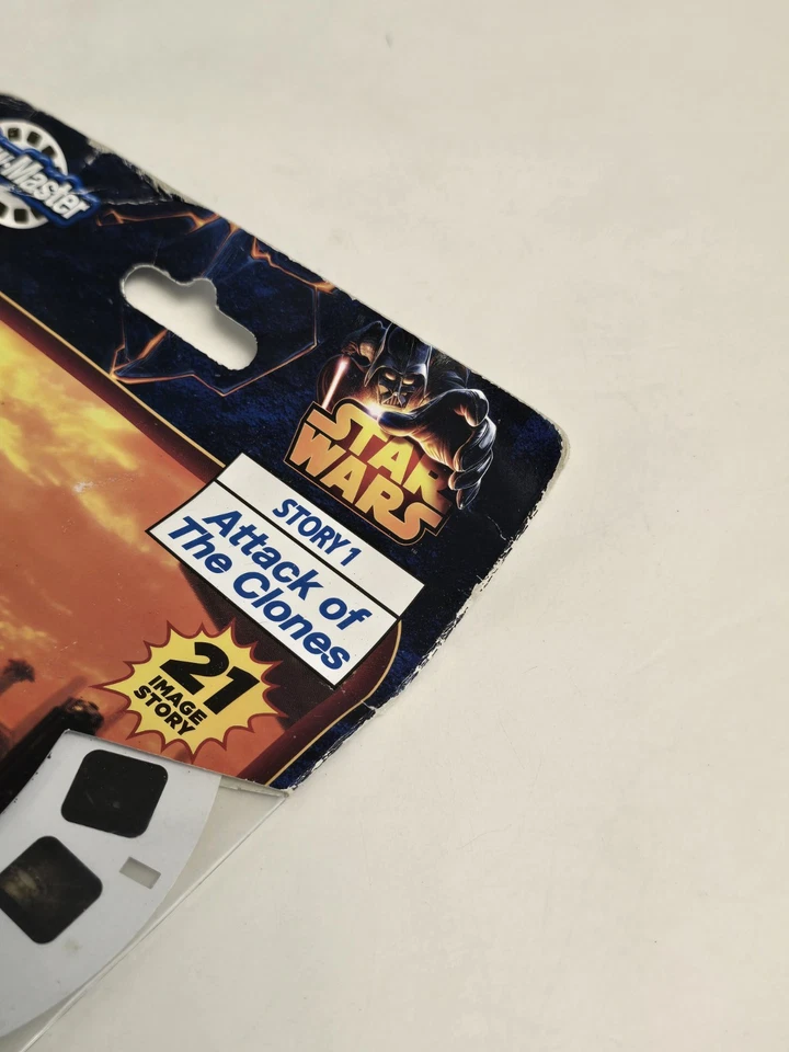 2013 View Master Star Wars Story 1 Attack Of The Clones 3 Reel Set 21 Images NEW - Image 3 of 3