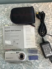 Sony cyber-shot DSC-P100 5.1MP carl zeiss digital camera w/ Charger,MPEG MovieVX