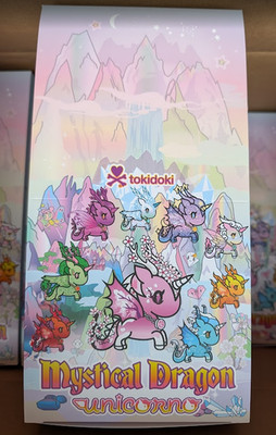 tokidoki Mystical Dragon Series Case of 8 Blind Box