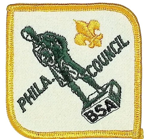 Philadelphia Council PA CP BSA Patch YEL Bdr (ZG454)