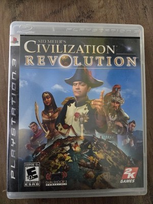 Sid Meier's Civilization Revolution (Sony PlayStation 3, 2008) Complete PS3 CIB
