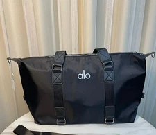 Authentic Alo Yoga Gym Tote Bag NWT Lightweight Travel Duffle Crossbody Purse