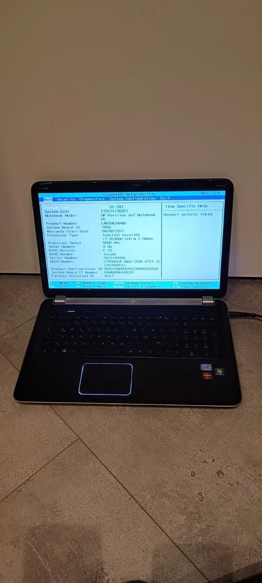 Écran LCD 17 Pouces Pour Portable HP Pavilion DV7-1199EF - Neuf - Garantie 1 An - Format 16:9 - Marque Visiodirect