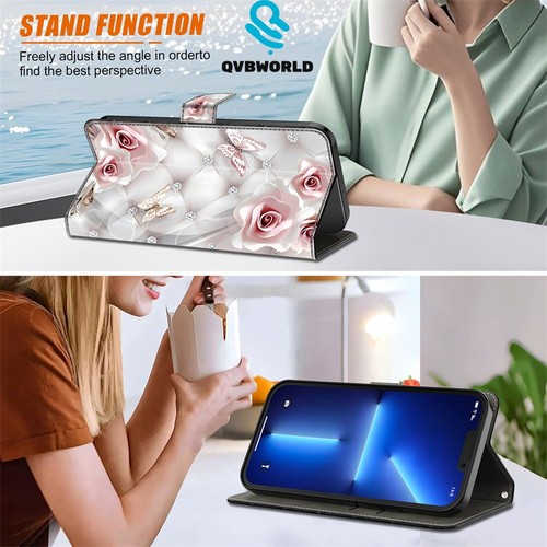 For Huawei Honor 200 Pro 70 50 20 Painting Pattern Wallet Case Phone Case Cover - Picture 12 of 20