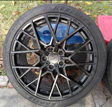 TSW 20” Black Multi-Spoke Wheel Rim Only 5-Lug Aftermarket – Single