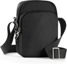 Sling Bag for Men Women, Anti Theft Crossbody Shoulder Bag with Zipper Lock, ...
