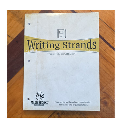 Master Books Writing Strands Intermediate 2 Textbook by Dave Marks 2004 172p