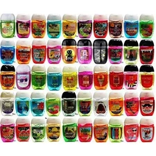 Bath and Body Works Anti-Bacterial Hand Gel 10-Pack PocketBac Assortment