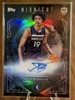 JOAN BERINGER 2025 TOPPS MIDNIGHT SUN ROOKIE AUTO SIGNATURE #MSR-JB TIMBERWOLVES