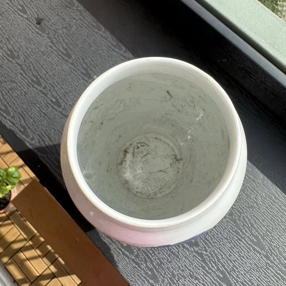 Jarrón de cerámica Bing & Grondahl 10" Dinamarca - pintado a mano, DE COLECCIÓN Foto 4 de 4