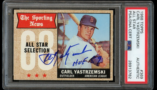 1968 Carl Yastrzemski #369