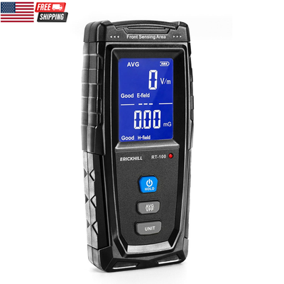 #ad #ad EMF Meter Detects Electric and Magnetic Fields Handheld Digital EMF Detector w $61.04