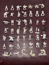 Vintage Lot 4 Ral Partha Warhammer 1980s 1990s Miniatures Mix Lot 47 Pc Rare Set