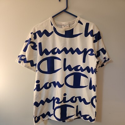 国内配送 CHAMPION Life HERITAGE LOGO TEE オリーブ Champion heritage tee all over logo