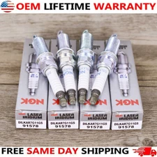 4PCS NGK DILKAR7G11GS Laser Iridium Spark Plugs for HONDA ACCORD CRV CIVIC 91578
