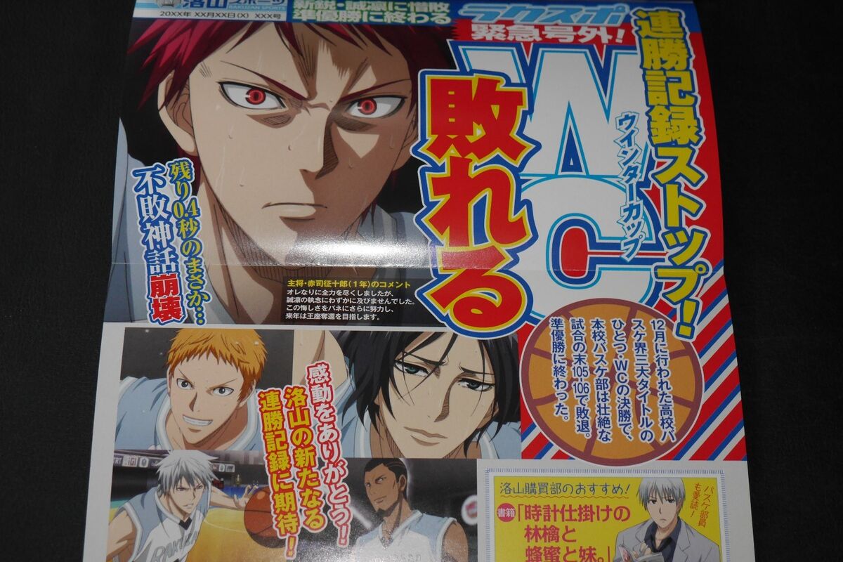 JAPAN Kuroko no Basuke: TV Animation Characters Book Ani Basu