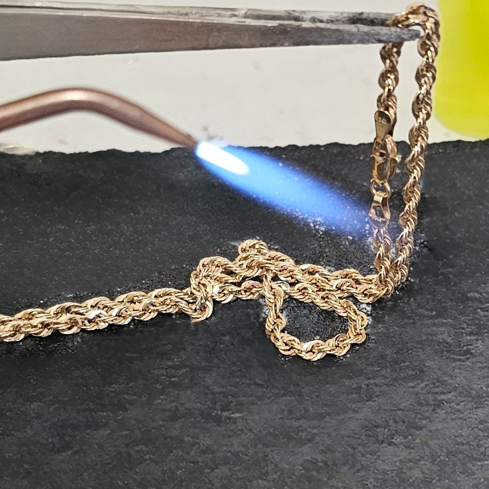 Professional Jewelry Soldering Repair for Chains Bracelets Earrings