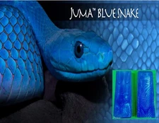 2 Blue Snake Juma .375 " (3/8") Scales 2" X 6" - Knife Handle Material 