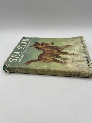 SEA STAR Orphan of Chincoteague Marguerite Henry Hardcover Jacket Early Printing - Imagen 4 de 13