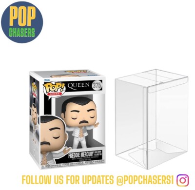 Funko POP! Rocks: Freddy Mercury #375 W/Pop Protector | eBay