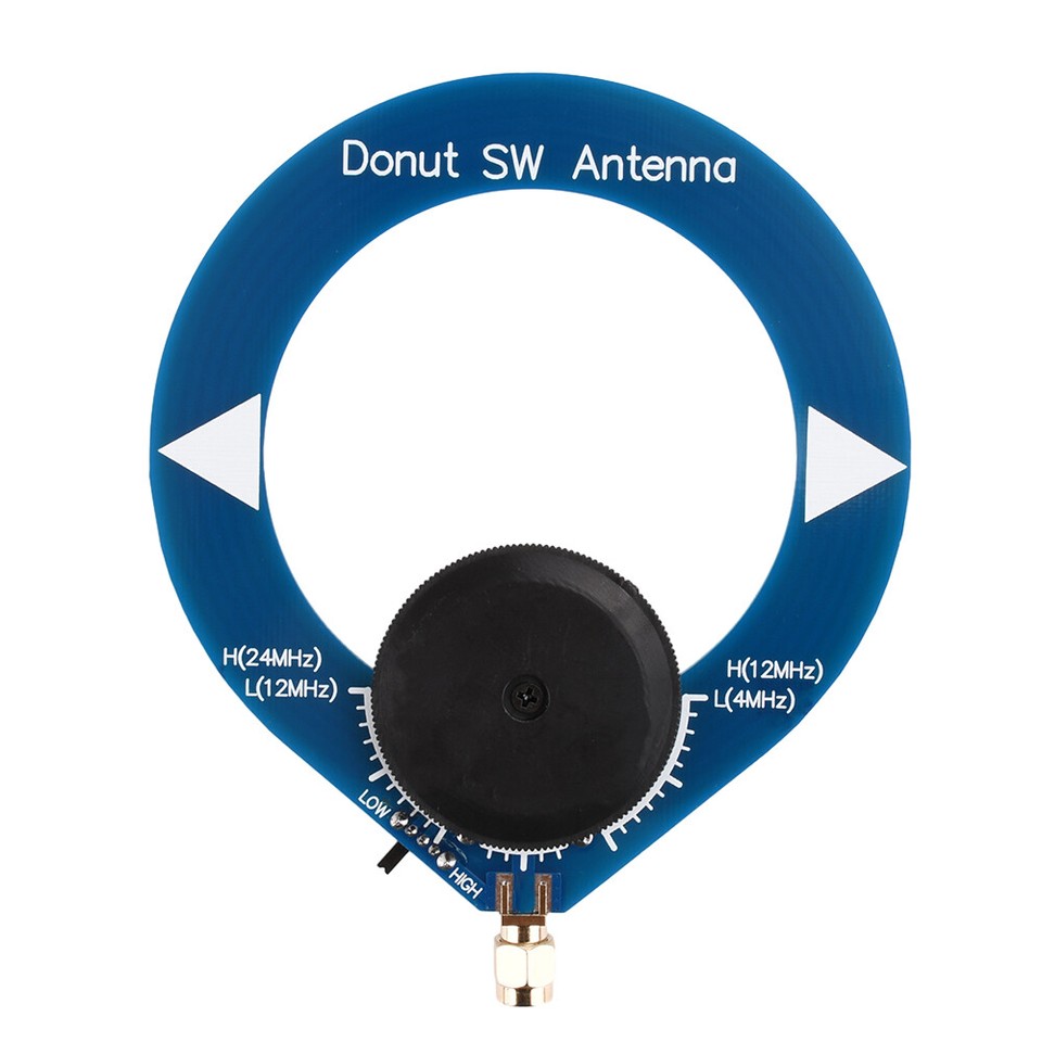 2 Stuks Donut AM/MW Antenne – Mini-lusantenne Voor Kortegolfradio – Anti-interferentie – Verbeterd Signaal – Draagbaar