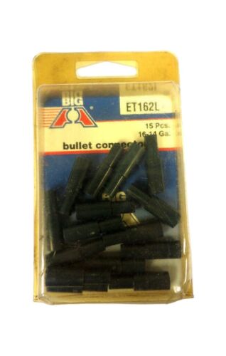 Big A Bullet Connectors ET162L 15pcs 16-14 Ga. Brand New - Afbeelding 1 van 1