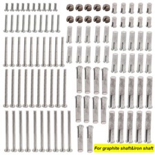 10xGolf Lead Tip Plug Weights For .335 .350 .355 .370 Graphite Shaft/Iron Shaft