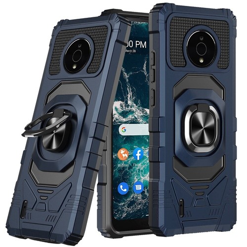for Nokia C200 Case Robotic Ring Stand Hybrid Protector Cover+Prytool - Picture 9 of 11