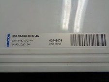 1 x Seco 335.18-080.10.27-4N; 4 Spannschrauben fehlen
