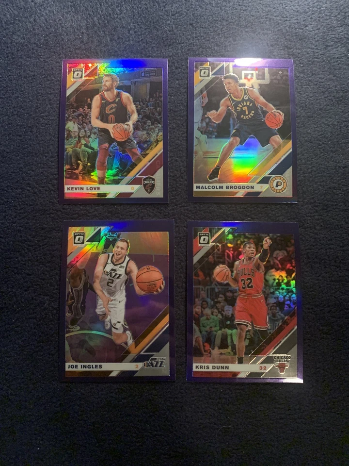 2019-20 DONRUSS OPTIC *U-PICK* HOLOS, PURPLE HOLOS, BLUE VELOCITY - Image 2 of 4