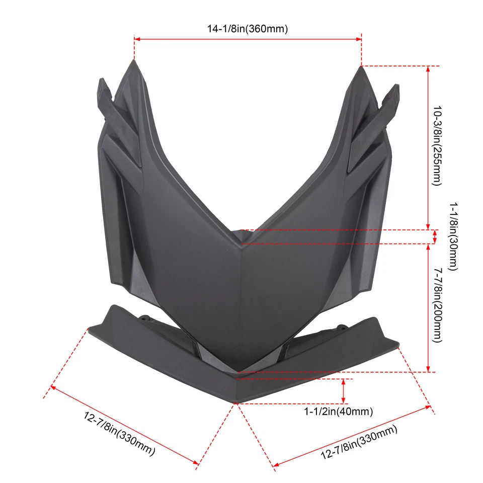 Комплект передней дефлекторной крышки для Sea-Doo 14-22 Spark 2017-2022 TRIXX подходит для 295100864 - Изображение 2 из 4