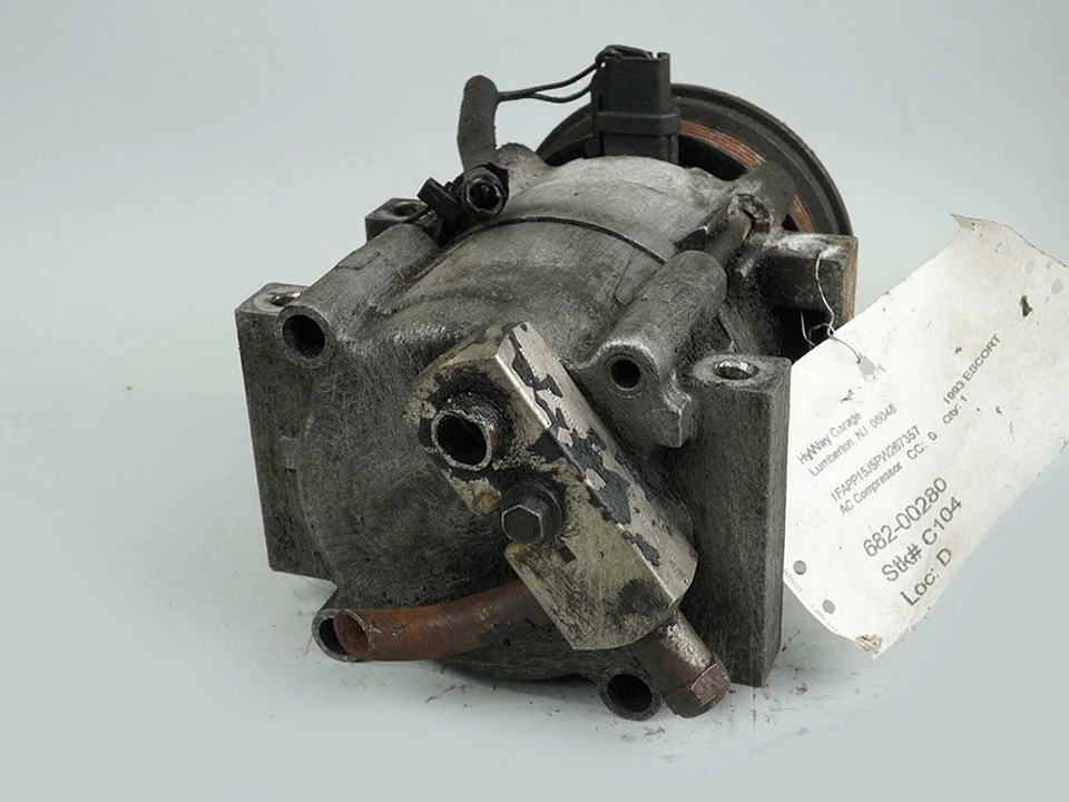 Ford Escort 1992-1993 1,9 L Sohc compresor de aire acondicionado motor bomba fabricante original Foto 3 de 4