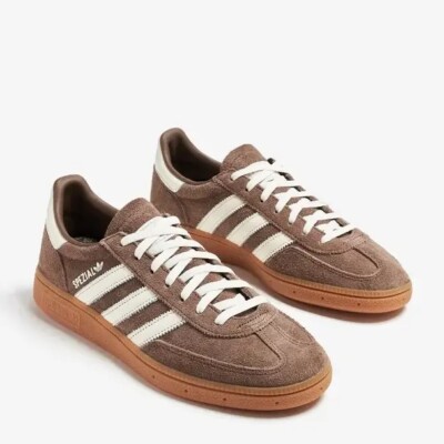 ADIDAS Women's Handball Spezial Suede Shoes - IF6490 Brown/Gum