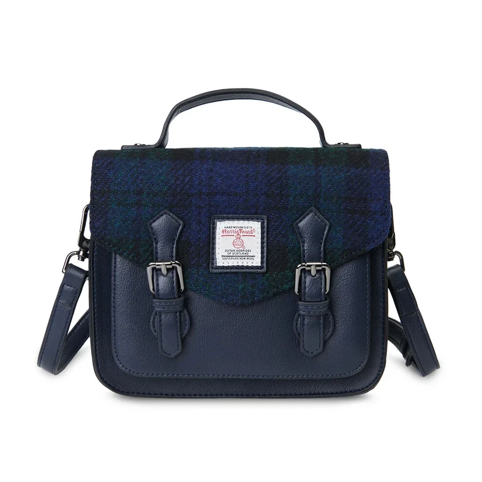 Cartera The Mini Calton - Cartera de mujer con HARRIS TWEED Foto 3 de 4