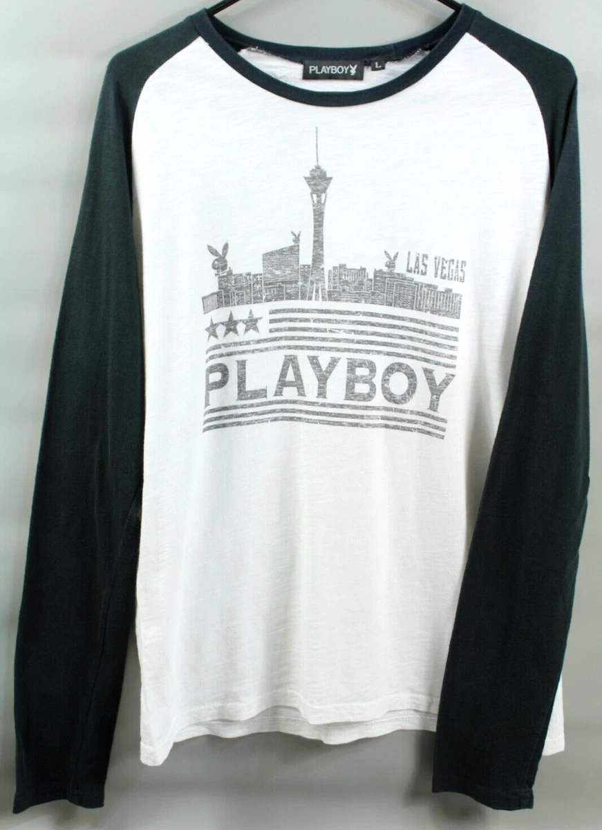 Playboy long hotsell sleeve shirt mens