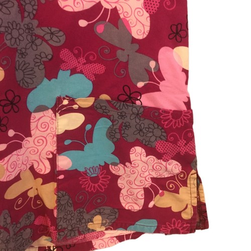 SB Scrubs Medical Scrubs Purple, Pink, Blue Floral Shirt Top Unisex Size XS - Picture 4 of 8