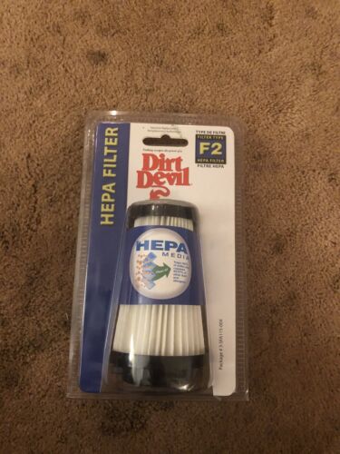 Genuine DIRT DEVIL F2 HEPA Filter 4.5" Vacuum Cleaner Replacement Filter New