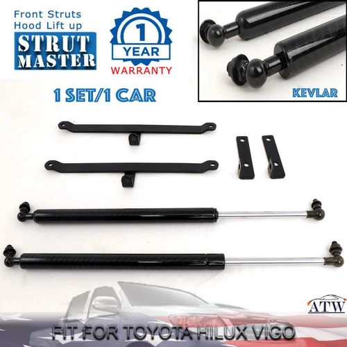 For Toyota Hilux SR Mk6 SR5 05-14 Front Hood Bonnet Gas Strut Lift Kit