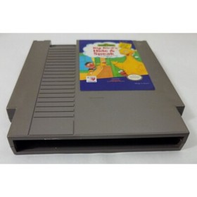 Sesame Street Big Bird's Hide & Speak NES Nintendo Entertainment System 1990