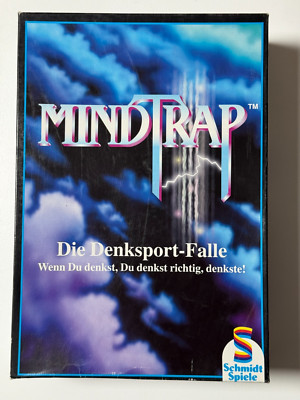 Vintage Mindtrap Die Denksport Falle Spiel Kartenspiel Retro Vintage aus 1991
