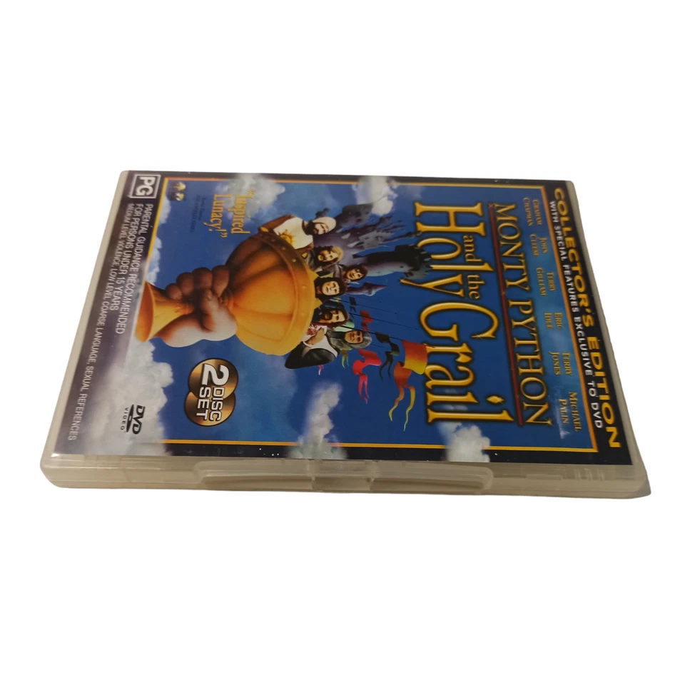 Monty Python & the Holy Grail DVD Adventure Comedy Family Historical King Arthur - Image 4 of 4