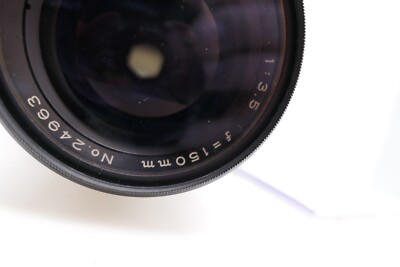 Mamiya M645 1000S Metered Prism Finder and 150mm F3.5 Sekor c Lens