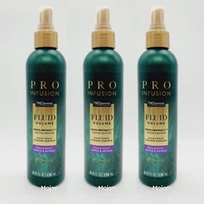 Lot Of 3 TRESemme Pro Infusion Fluid Volume Hair Tonic Spray Full Silky, 8 Oz