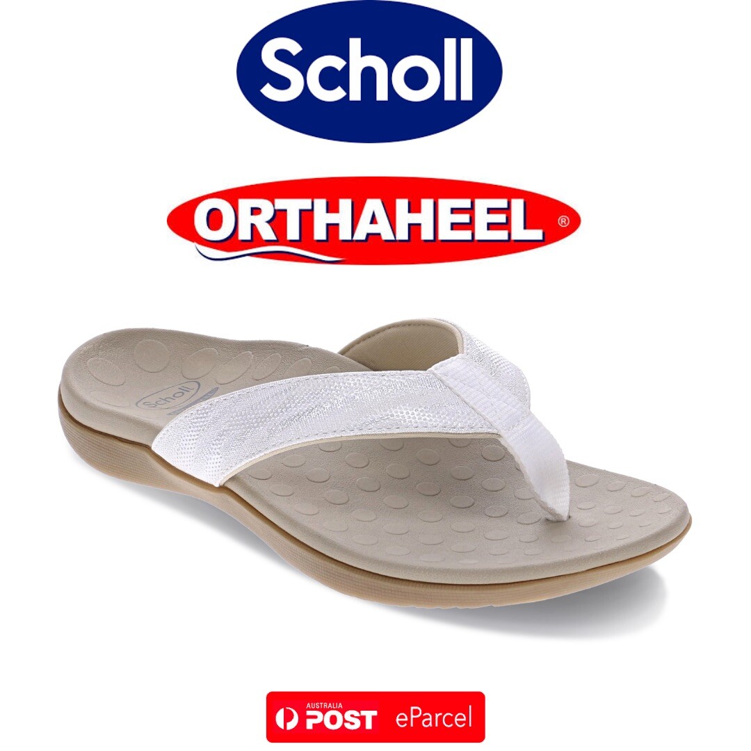 Scholl Orthaheel Sonoma II Sandals Supportive Thongs Free