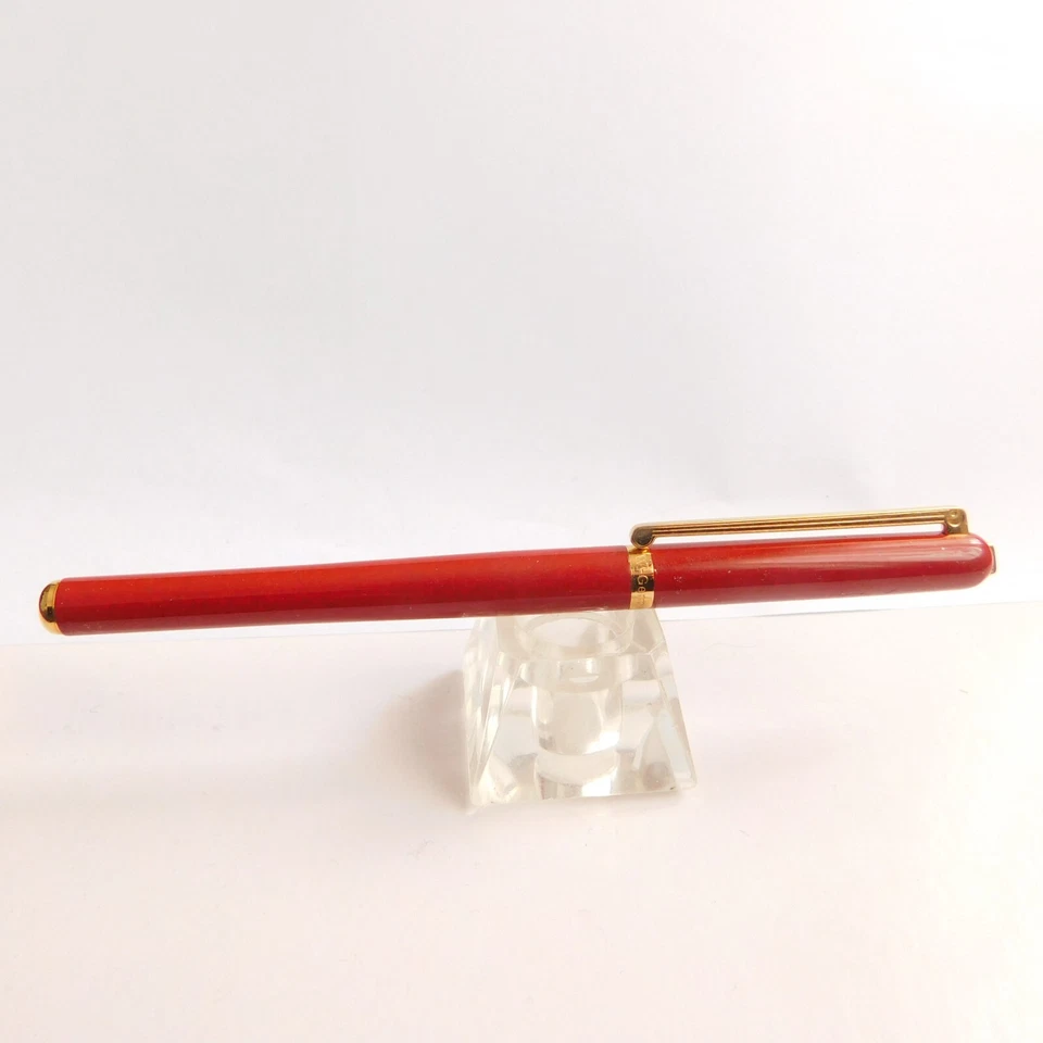 Pluma Estilográfica Vintage ELYSEE 80 Design Line Laque Coral M Nuevo en Caja Alemania Años 80 Foto 4 de 4