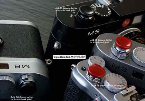 LUIGI SS SOFT SHUTTER RELEASE for LEICA M2,M3,M4,M6,M7,MP,M8,M9,M10,MORE CAMERAS - Picture 2 of 15