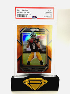 2022 Panini Prizm True Orange  #301 Kenny Pickett RC Rookie /249 PSA 10