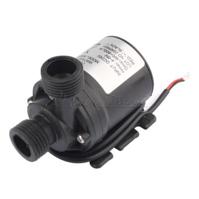AW500S 12/24V Circulator Pump Mini Brushless Motor Submersible Water Pump 800L/H